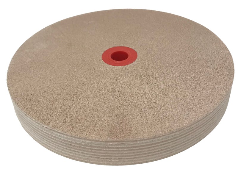 Pro Sharpening Supply 6" Pro Sharpening Supply Leather Honing Wheel Fits 6 in. Bench Grinders and Polishers - Image 5