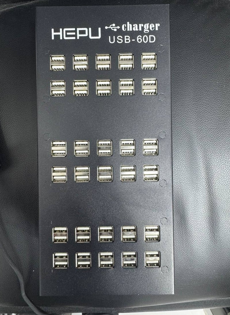 هيبو موزع USB ذو 60 منفذًا - Image 1