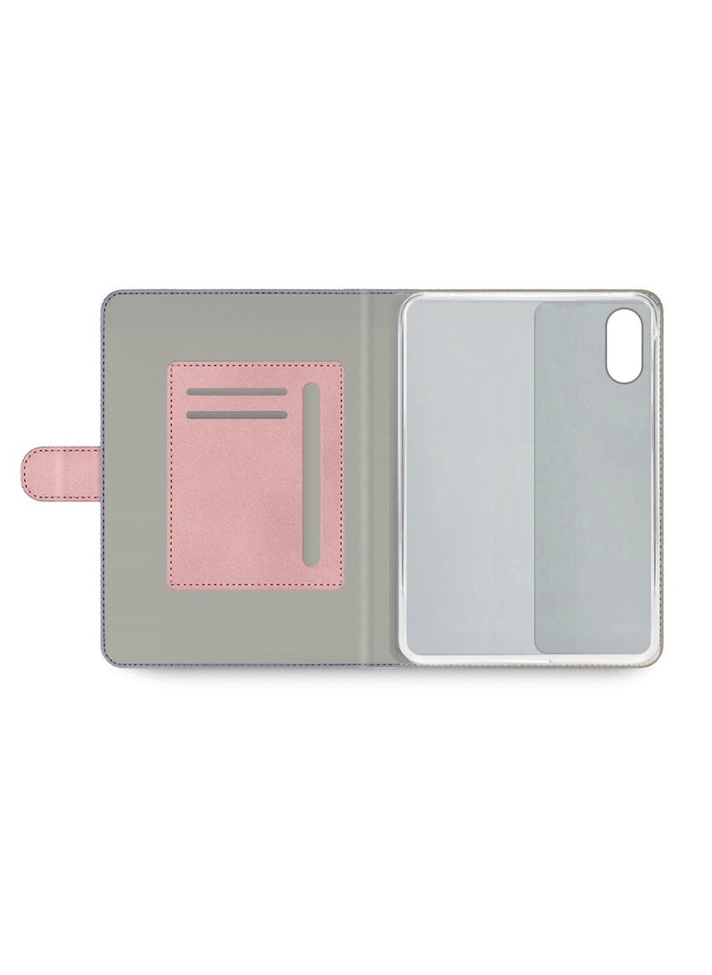 OMAKER - Premium Quality Leather Smart Flip Case Full Protective Cover With Magnetic Stand For Xiaomi Redmi Pad Pro 12.1 Inch 2024 – Rose Gold - Image 1