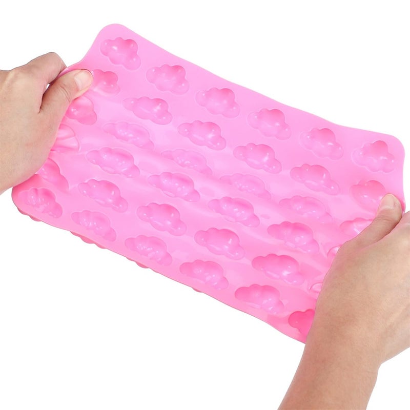 2pcs Small Cloud Silicone Mold Food Grade Non Stick For Chocolate Candy Jelly Baking - Image 5
