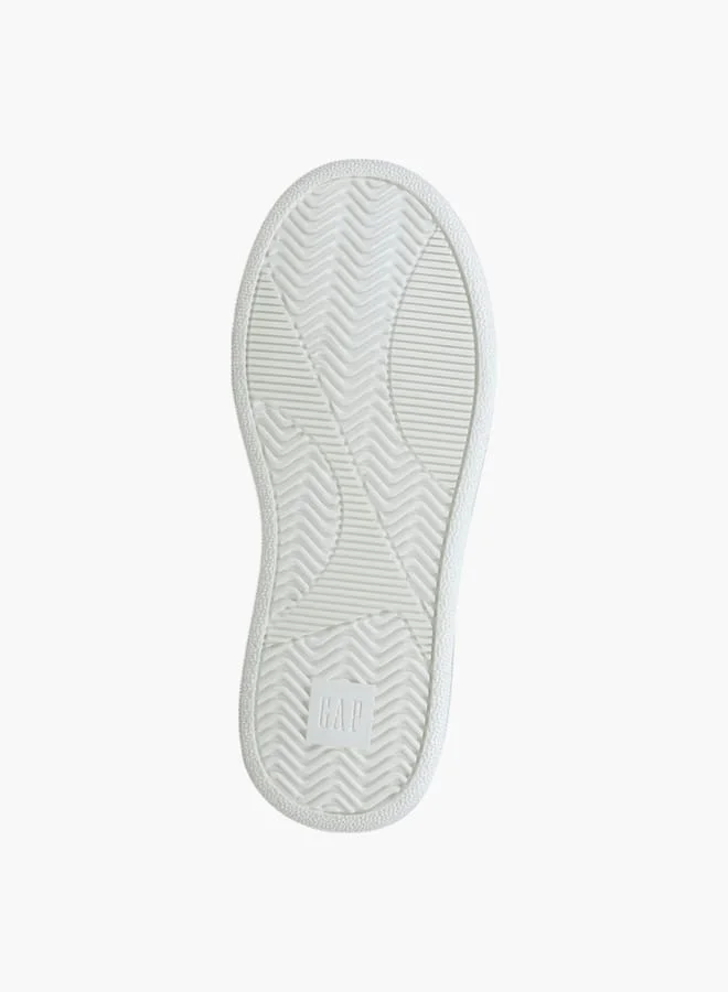 GAP Women's Panelled Sneakers with Lace-Up Closure - PARADISE II