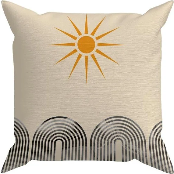 Evdeki Çarşı Evik Abstract 4-Piece Throw Pillow Case DS91