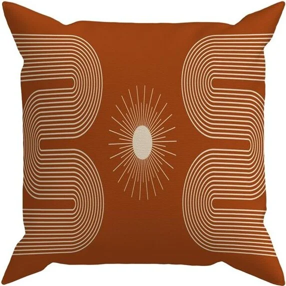 Evdeki Çarşı Evik Abstract 4-Piece Throw Pillow Case DS91