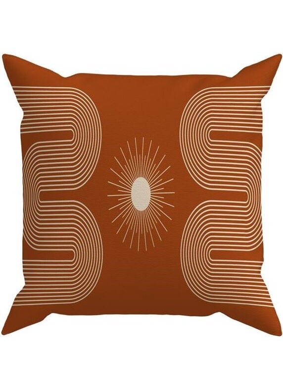 Evdeki Çarşı Evik Abstract 4-Piece Throw Pillow Case DS91  - Image 5