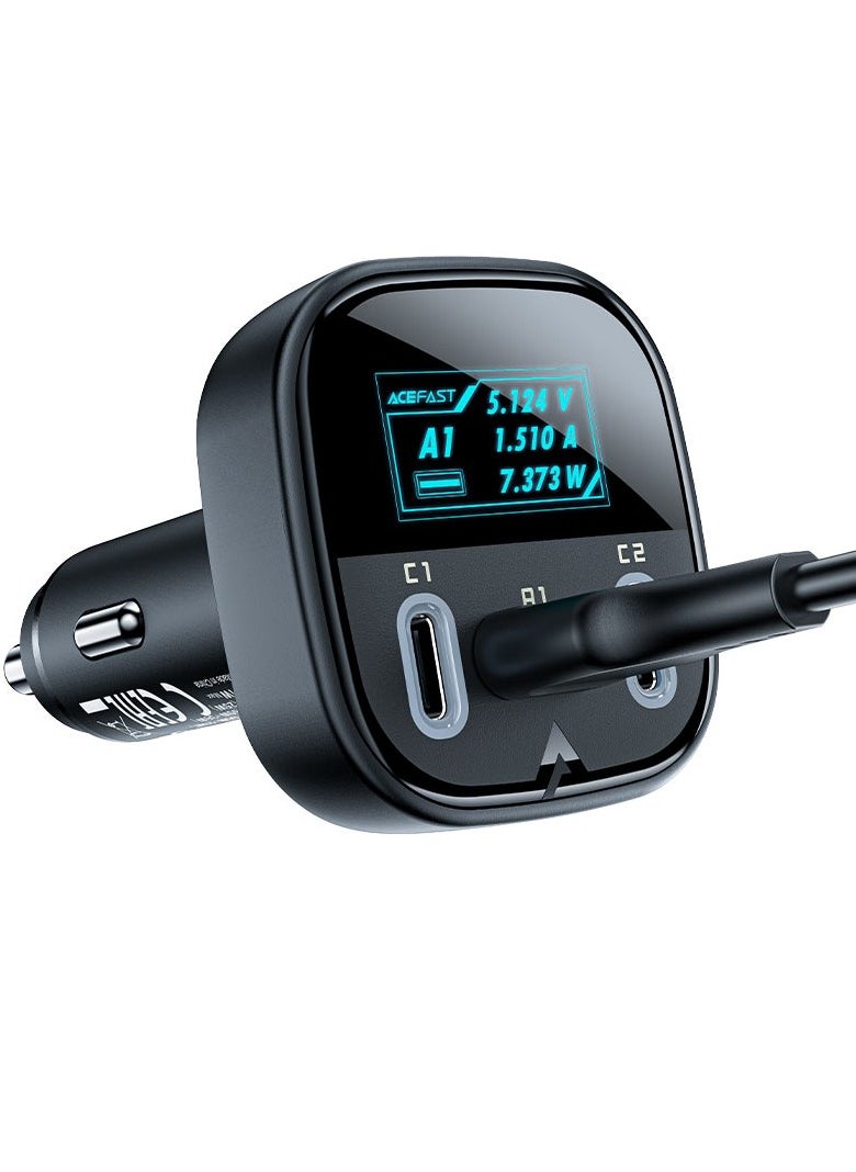 Fast Charge Car Charger B5 - 101W (2x USB-C + USB-A)