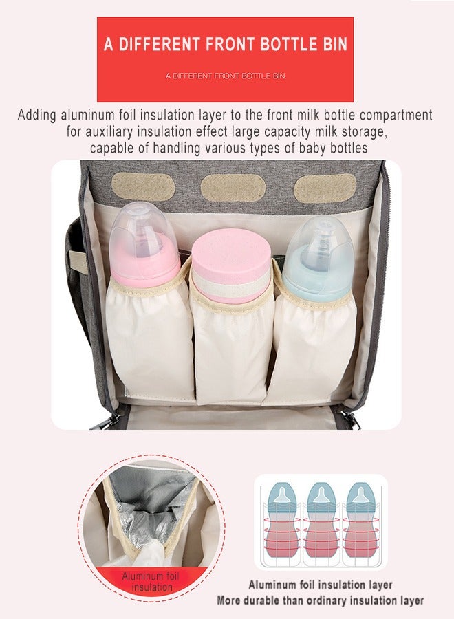 متعددة الوظائف حقيبة حفاضات الطفل ، مع المألوف تغيير الجدول ، هو المثل الأعلى للمرأة الحامل حقيبة الأم - Image 4