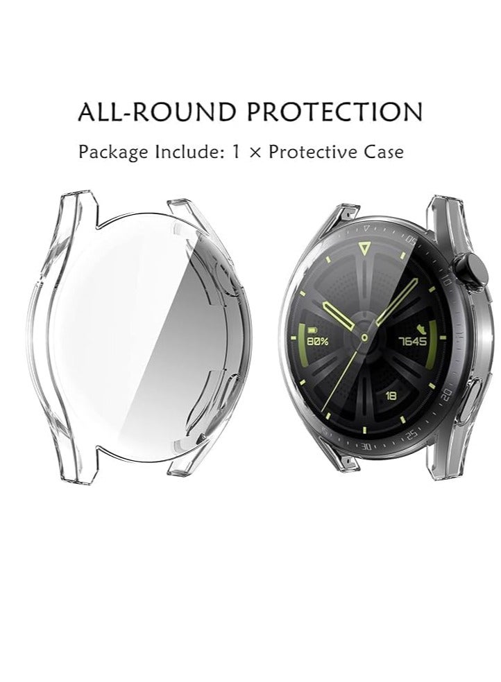 Case For Huawei Watch GT 3 42mm Ultra-thin HD Soft TPU Screen Protector Bumper Protective Shell Shockproof All-Around Protective Case Cover - Image 3