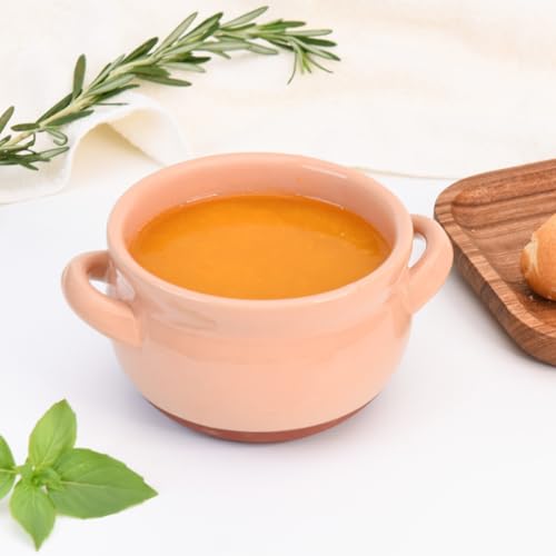 Vumdua French Onion Soup Bowls, 16 oz French Onion Soup Crocks with Handles for Chilli, Cereal, Cereal, Pot Pies, Oven, Broil & Dishwasher Safe, Multicolor, Set of 4 - Image 5