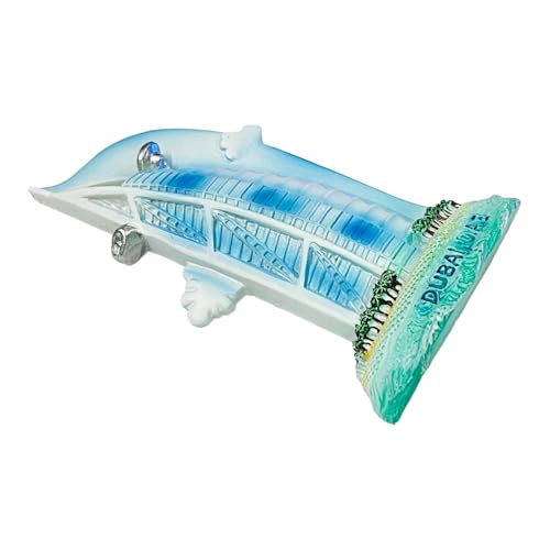 Moira 3D Resin Magnet for Fridge Decoration Travel Souvenir Dubai Burj Al Arab - Image 5