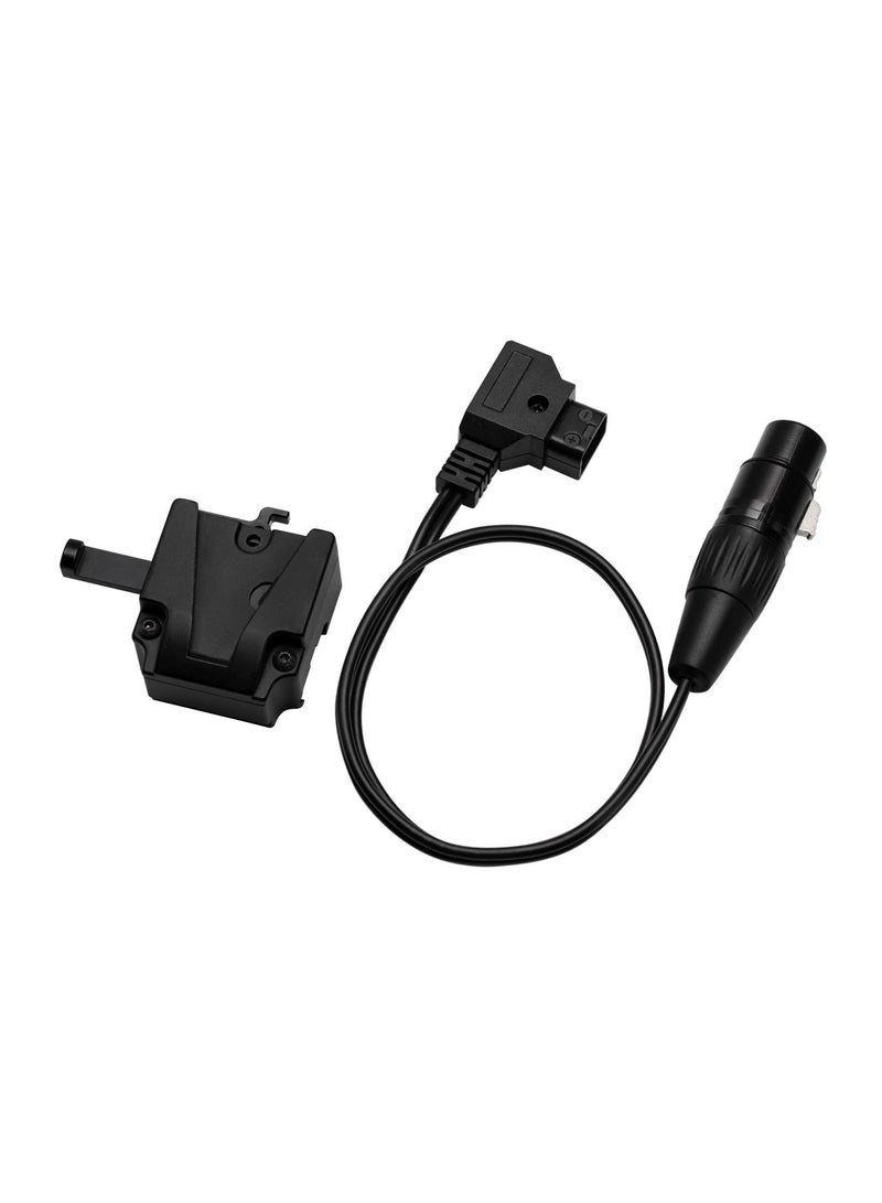  COLBOR COLBOR VM3 V-mount Adapter and D-Tap to XLR Battery Cable - Image 4