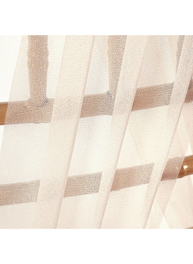 QueenDream Champagne Chair Sashes Wedding Aisle Decorations: 16 Packs 8ft Long Draping Fabric Sheer Church Chair Cover Bulk for Party Banquet - Image 4