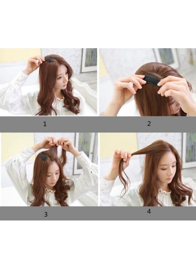 ericotry ericotry 3 Pairs Bump It Up Inserts Hair Clip Invisible Hair Volume Base Pads Do Beehive Hair Styling Accessories Tool for Women Girls DIY Hairstyles  - Image 4