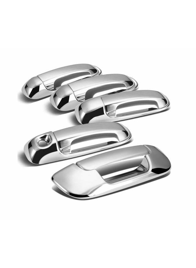 Haneex Chrome Tailgate and Door Handle Cover For Dodge Ram 2002-2008 4 doors - Image 1