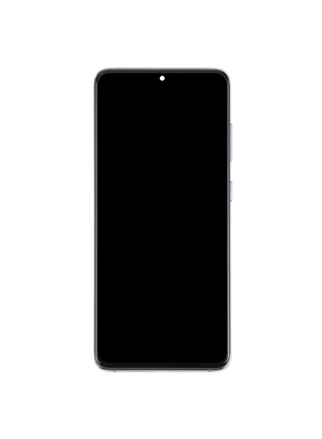 erorex Replacement For Samsung Galaxy S20 SM-G980 TFT LCD Screen Digitizer Full Assembly with Frame, Not Supporting Fingerprint Identification Silver - Image 2