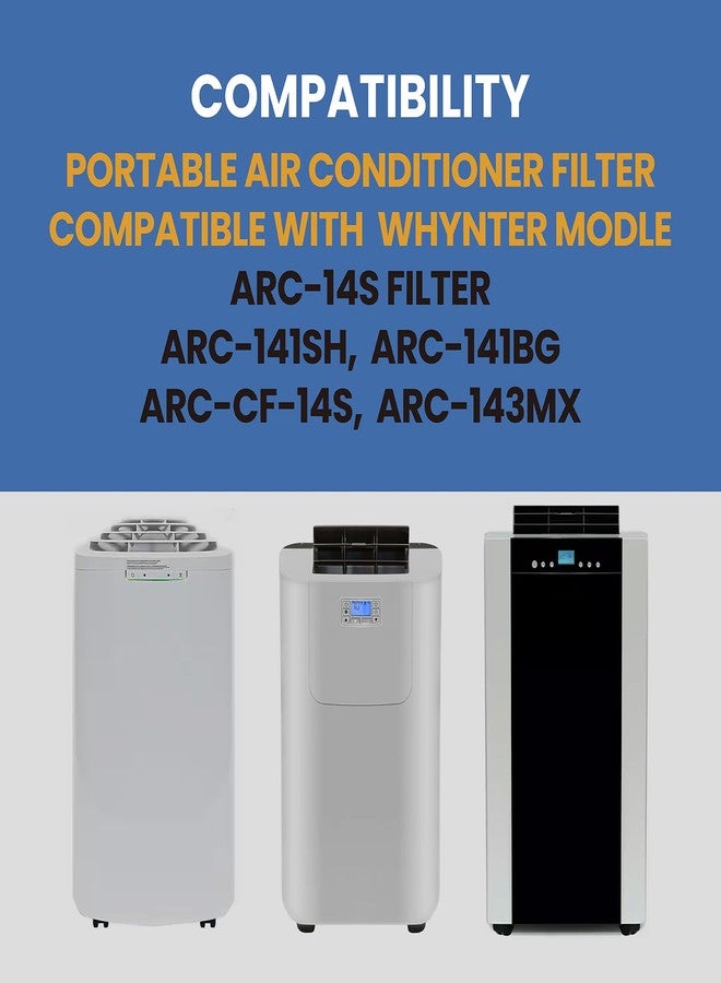 Pokin ARC-14S Filter Replacement for Whytner Portable Air Conditioner ARC-14S, ARC-14SH,ARC-141BG AND ARC-143MX,High Air Flow Air filter,Portable Air Conditioner Accessories - Image 3