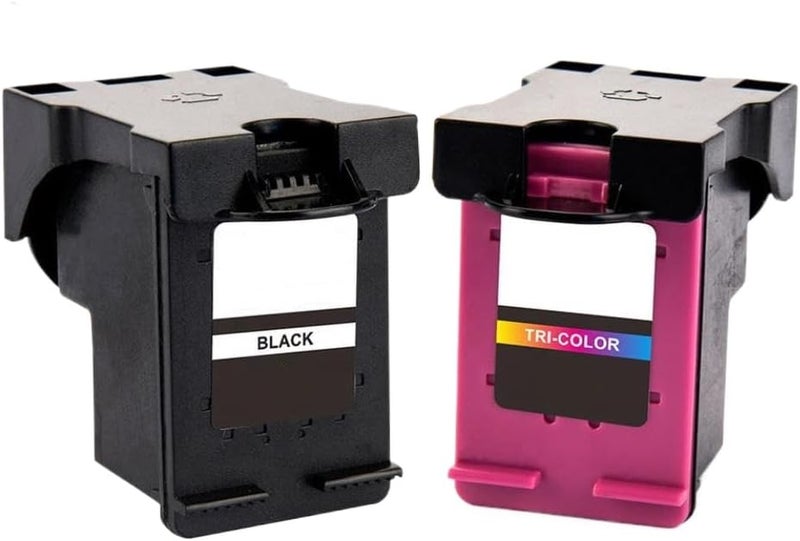 Remanufactured Black Ink Cartridge 304XL Compatible with DeskJet 3720 3730 2630 3760 Printers(1set 2colors)