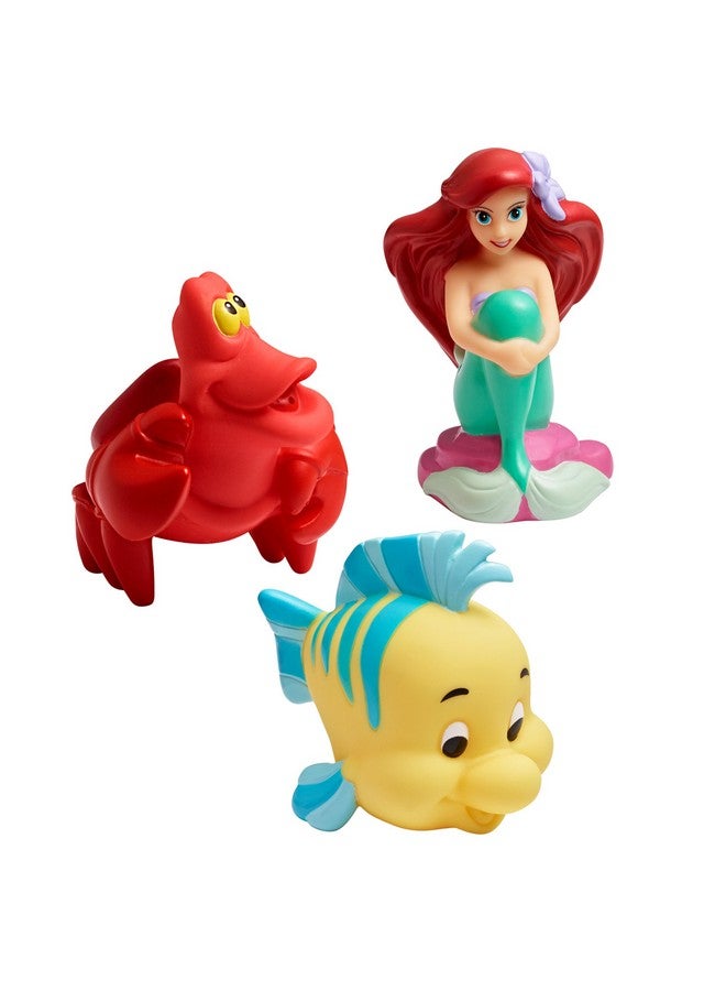 The First Years Disney The Little Mermaid Squirties Baby Bath Toys - Squishy Toddler Toys for Bath, Pool, and Everyday - 3 Count - Image 1