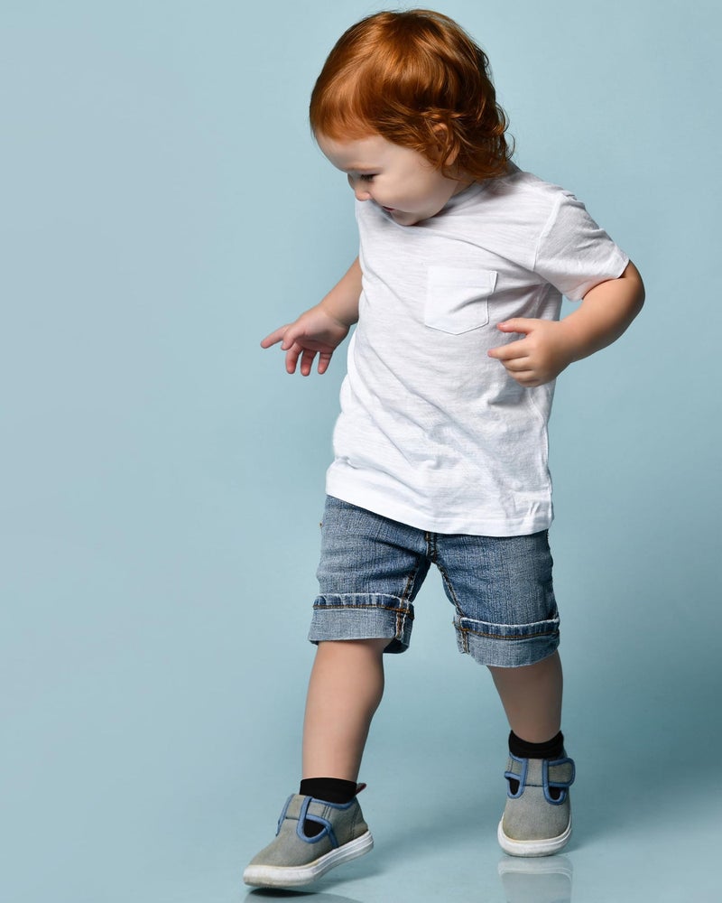 Duufin 25 Pairs Toddler Ankle Socks Black Kids Low Cut Half Cushion Socks Low Rise Sock for Toddlers Boys Girls, 2-4T - Image 4