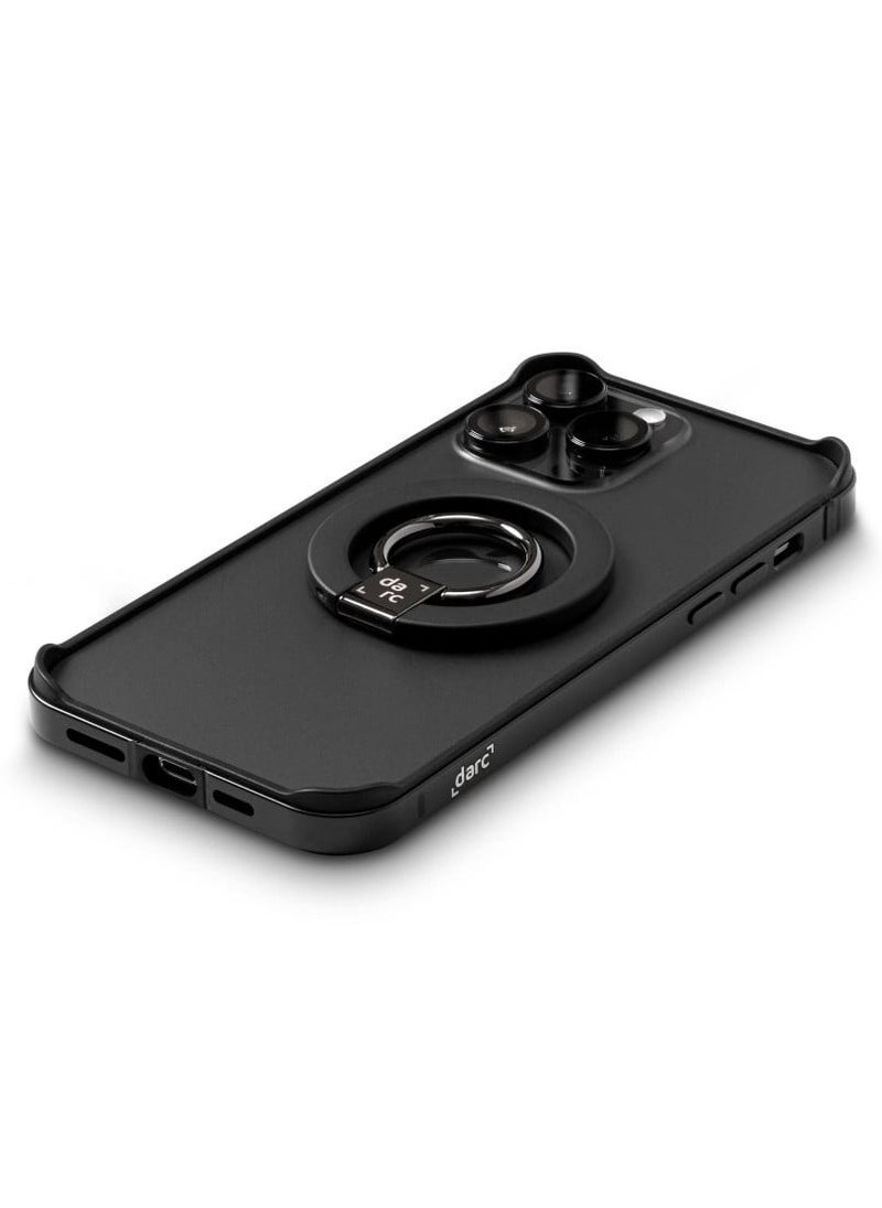 darc iPhone 14 Pro Max 3-in-1 Frame + Camera Protection + MagSafe Grip Black  - Image 1