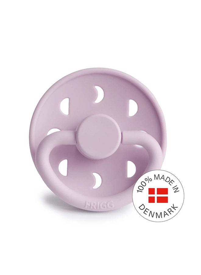 FRIGG Moon Phase Silicone Baby Pacifier 6-18M 1-Pack Soft Lilac - Size 2 - Image 3