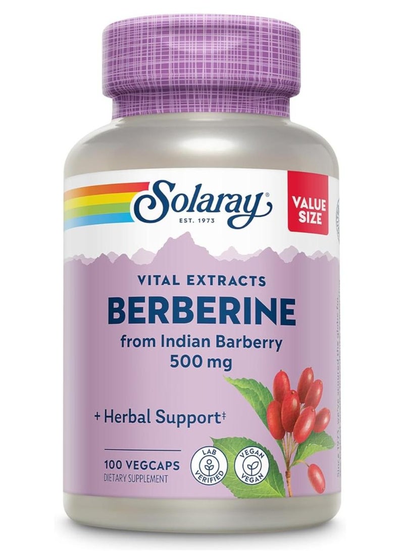 بربارين من البرباريس الهندي، 500 مجم، 100 كبسولة نباتية - Image 1