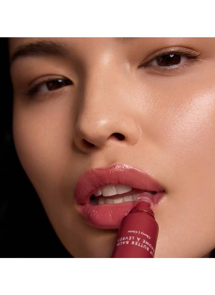 SUMMER FRIDAYS SUMMER FRIDAYS Lip Butter Balm - Hydrating & Shiny Lip Treatment, Cherry 15g  - Image 4