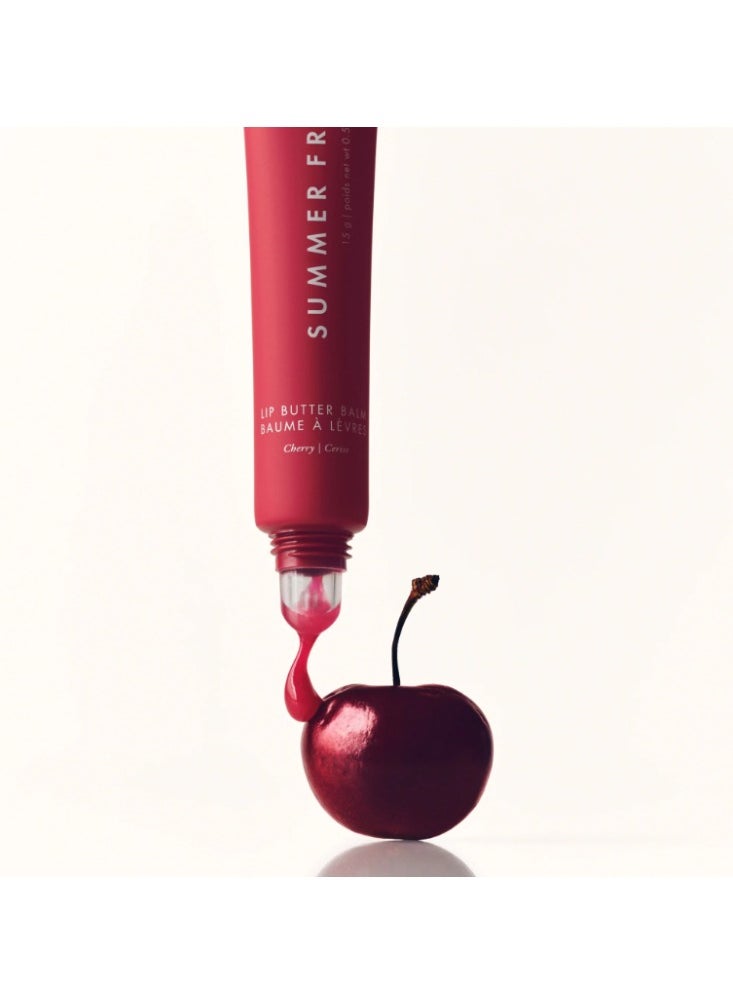 SUMMER FRIDAYS SUMMER FRIDAYS Lip Butter Balm - Hydrating & Shiny Lip Treatment, Cherry 15g  - Image 5