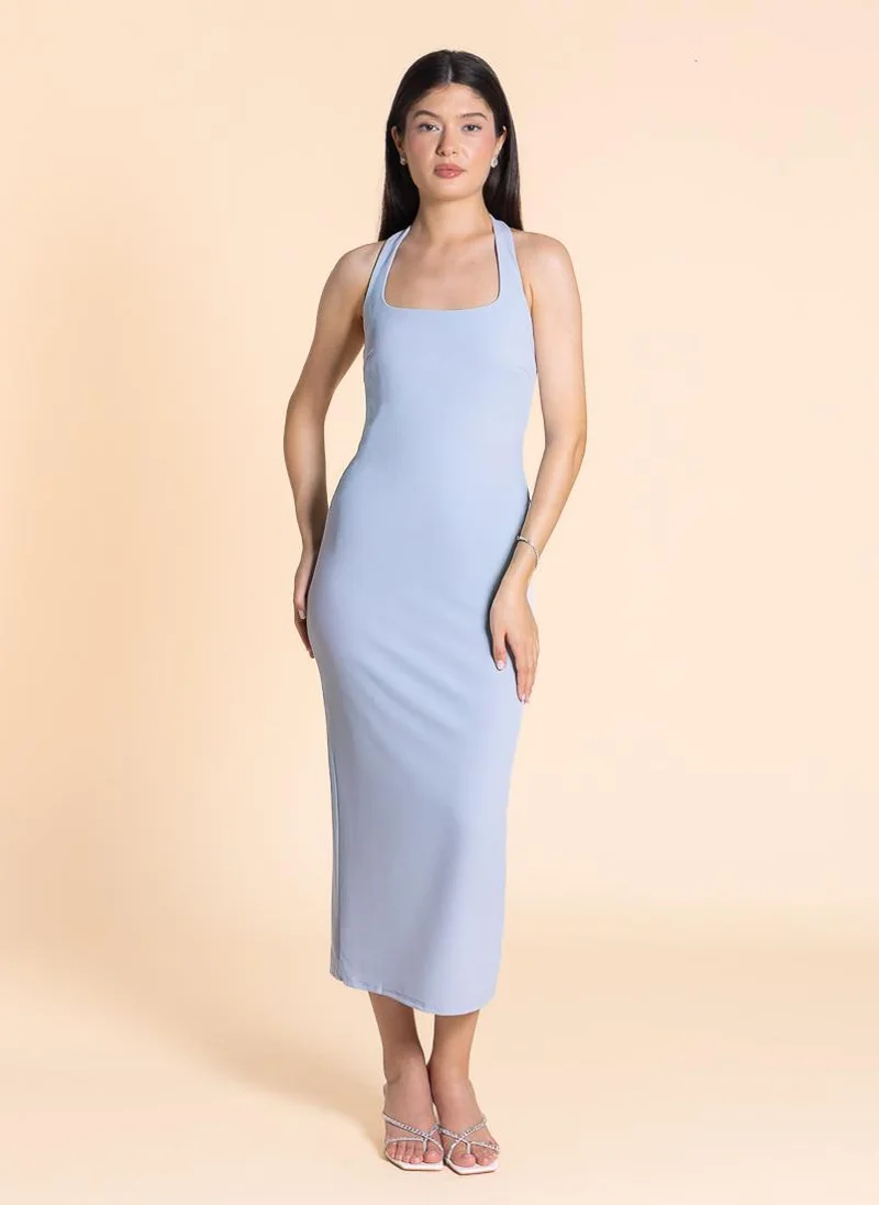 شايبس Square Neck Midi Dress