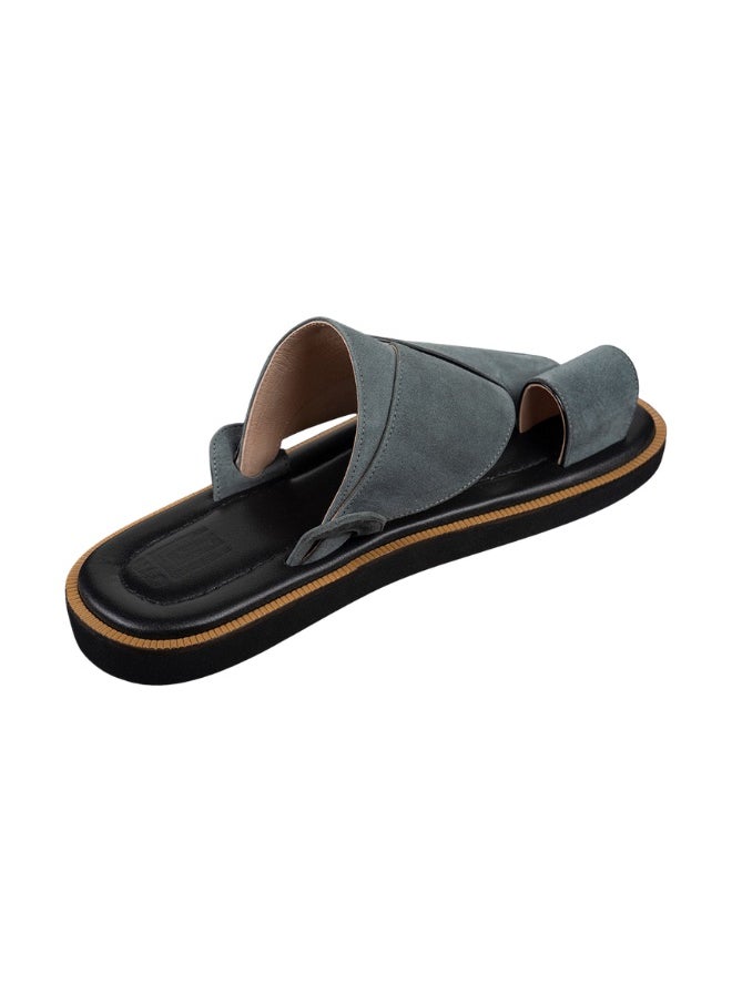 NAD Natural dark gray suede arabic sandals  - Image 2
