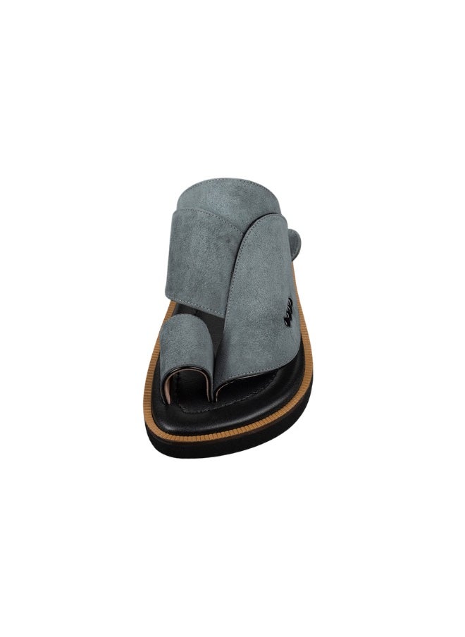 NAD Natural dark gray suede arabic sandals  - Image 3