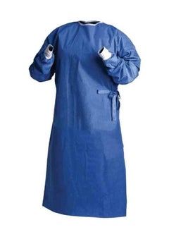 ABRONN 5PCS Surgical Gown – Disposable, Waterproof, Breathable, and Soft, Non-Sterile Medical Protective Gown, Ideal for Hospitals, Clinics, and Medical Procedures, with Elastic Cuffs and Secure Fit. 