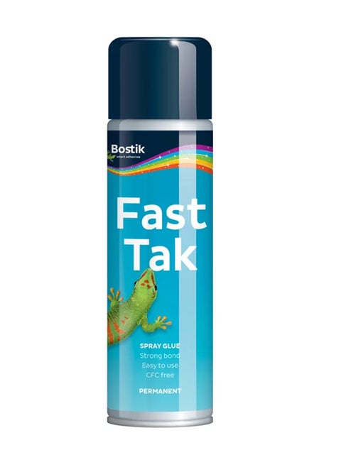 Fast Tak Permanent Adhesive Spray Glue 500ml Content