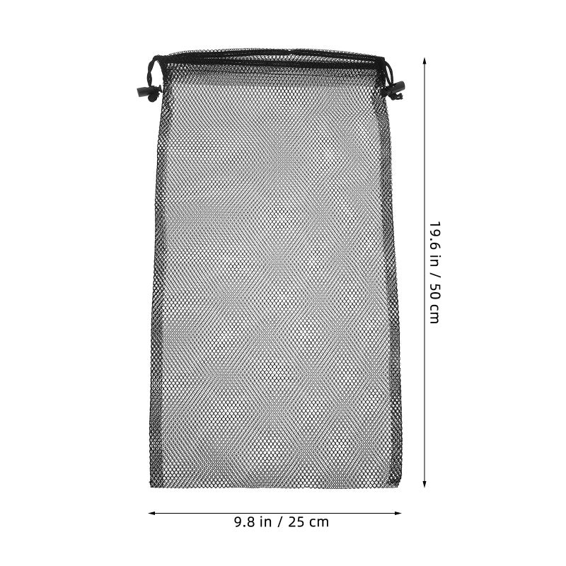 Large Capacity Mesh Bag For Snorkel Gear Mesh Scuba Gear Bag Mesh Swim Bag Mesh Bag For Snorkel Equipment Scuba Gear Bag Snorkel Mesh Bag - Image 3