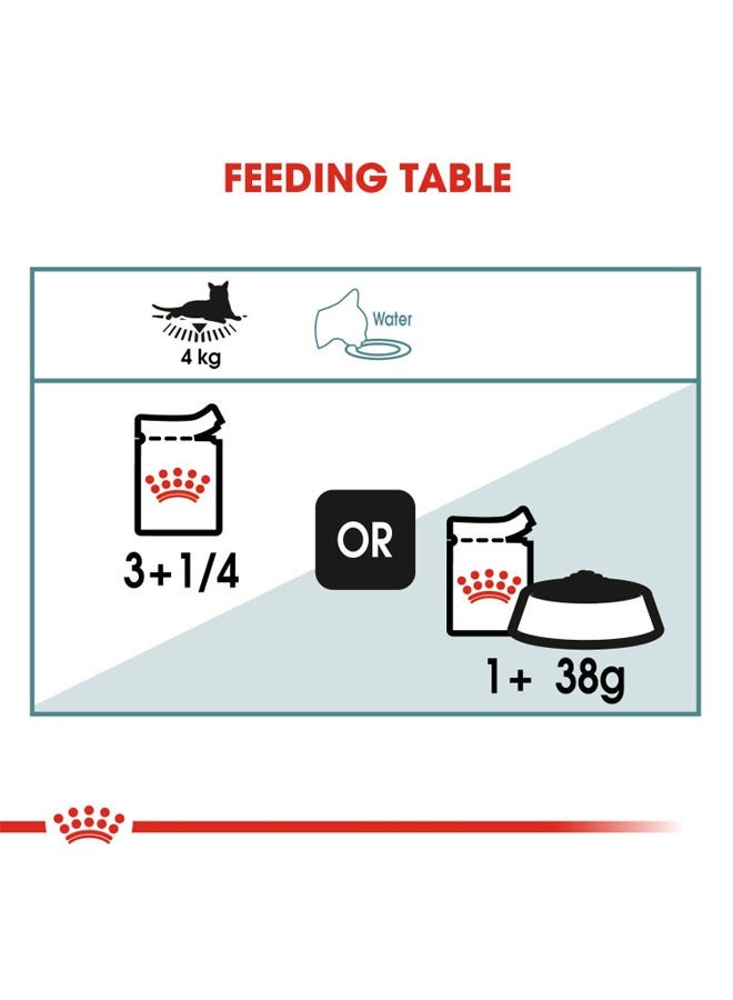 ROYAL CANIN Feline Care Nutrition Hairball Gravy Wet Food Pouches  - Image 4