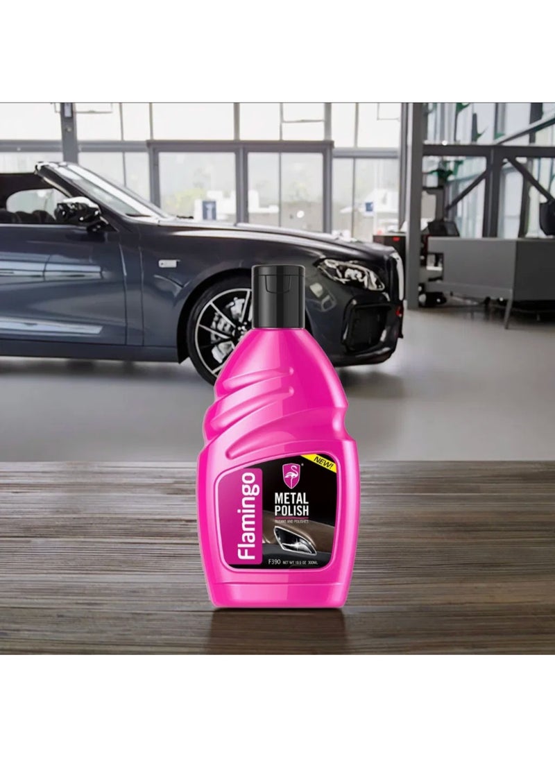 Flamingo Chrome Polish & Rust Remover 300ml - Image 3