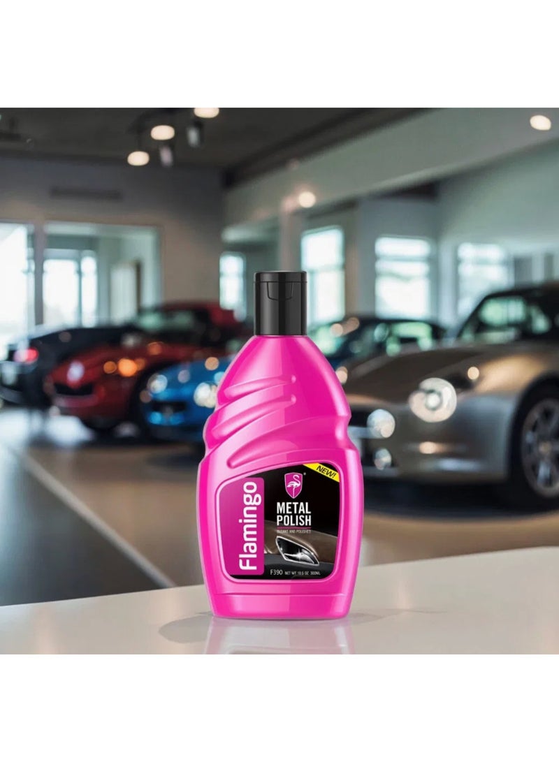 Flamingo Chrome Polish & Rust Remover 300ml - Image 2