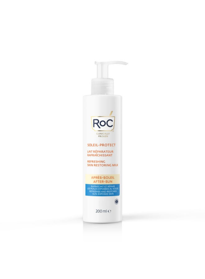 RoC SOLEIL-PROTECT REFRESHING SKIN RESTORING MILK AFTER-SUN 200ML  - Image 3