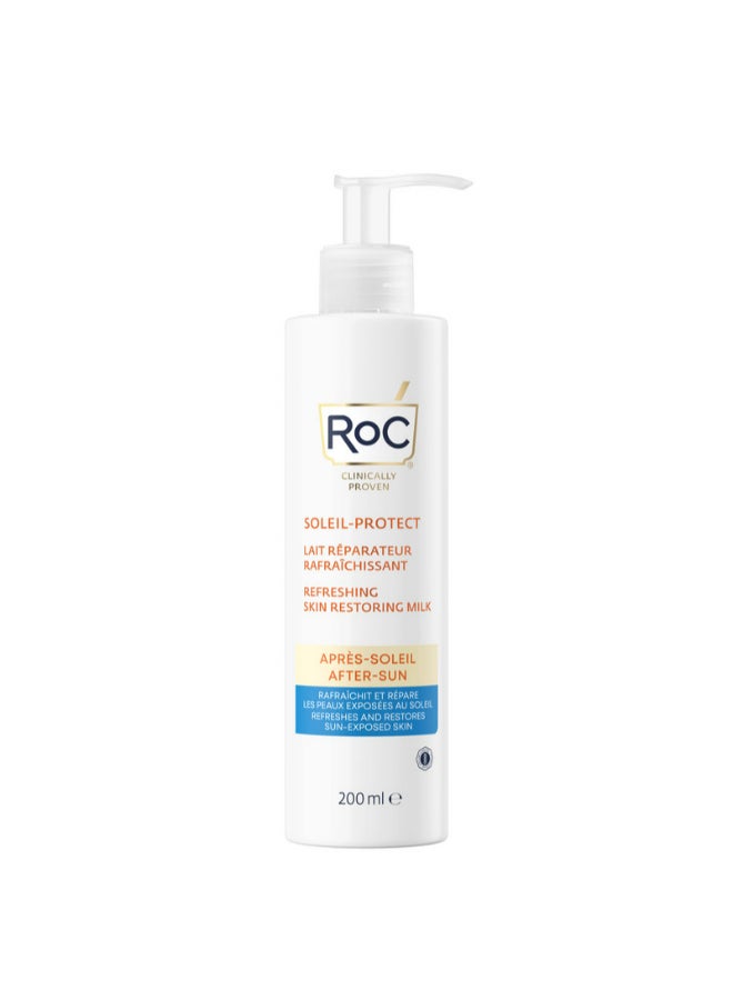 RoC SOLEIL-PROTECT REFRESHING SKIN RESTORING MILK AFTER-SUN 200ML  - Image 1