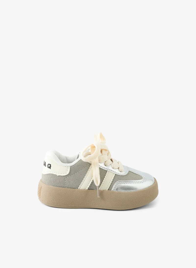 Mark & Mia Mark & Mia Lace Up Casual Shoes - Silver