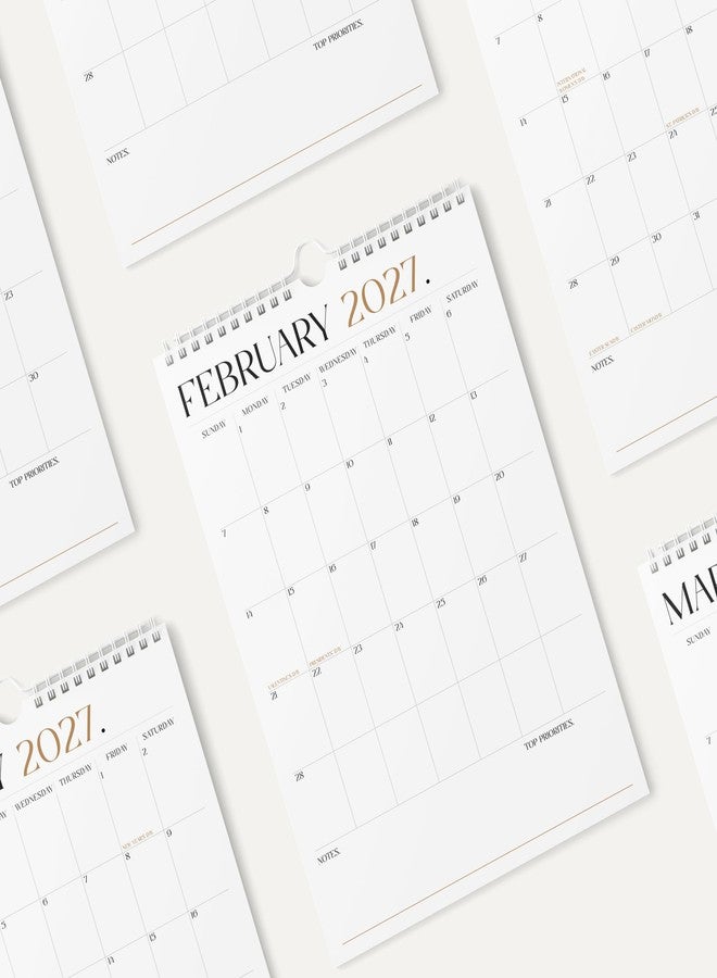Karto Wall Calendar 2026 - Vertical 11x17 inch January 2026 to June 2027 - Boost Your Productivity and Easy Planning with the Aesthetic Monthly Calendar - Boho - Image 4