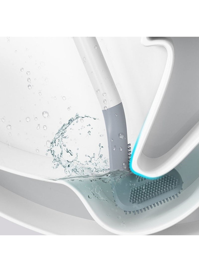 Welta Golf Design Silicone Wc Toilet Bowl Kitchen Cleaning Brush  - Image 3