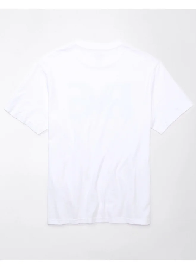 American Eagle Logo Graphic Crew Neck T-Shirt