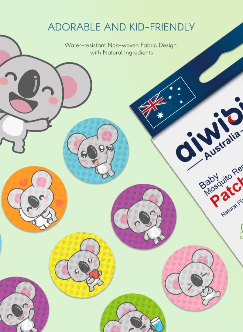 Aiwibi Baby Mosquito Repellent Patches 24's pack of 3 - Image 3