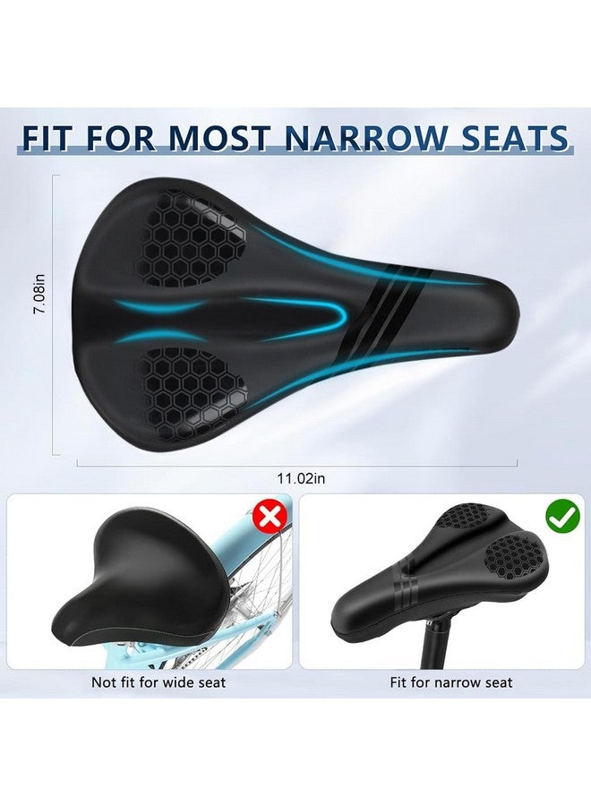 Optifit Bicycle Soft Saddle Foam Seat Cover, Thick Padding Superior Comfort, Advanced Gel Cushion Cover Waterproof Anti-Slip For Mountain Bike, Road Bikes, City Black - Image 4