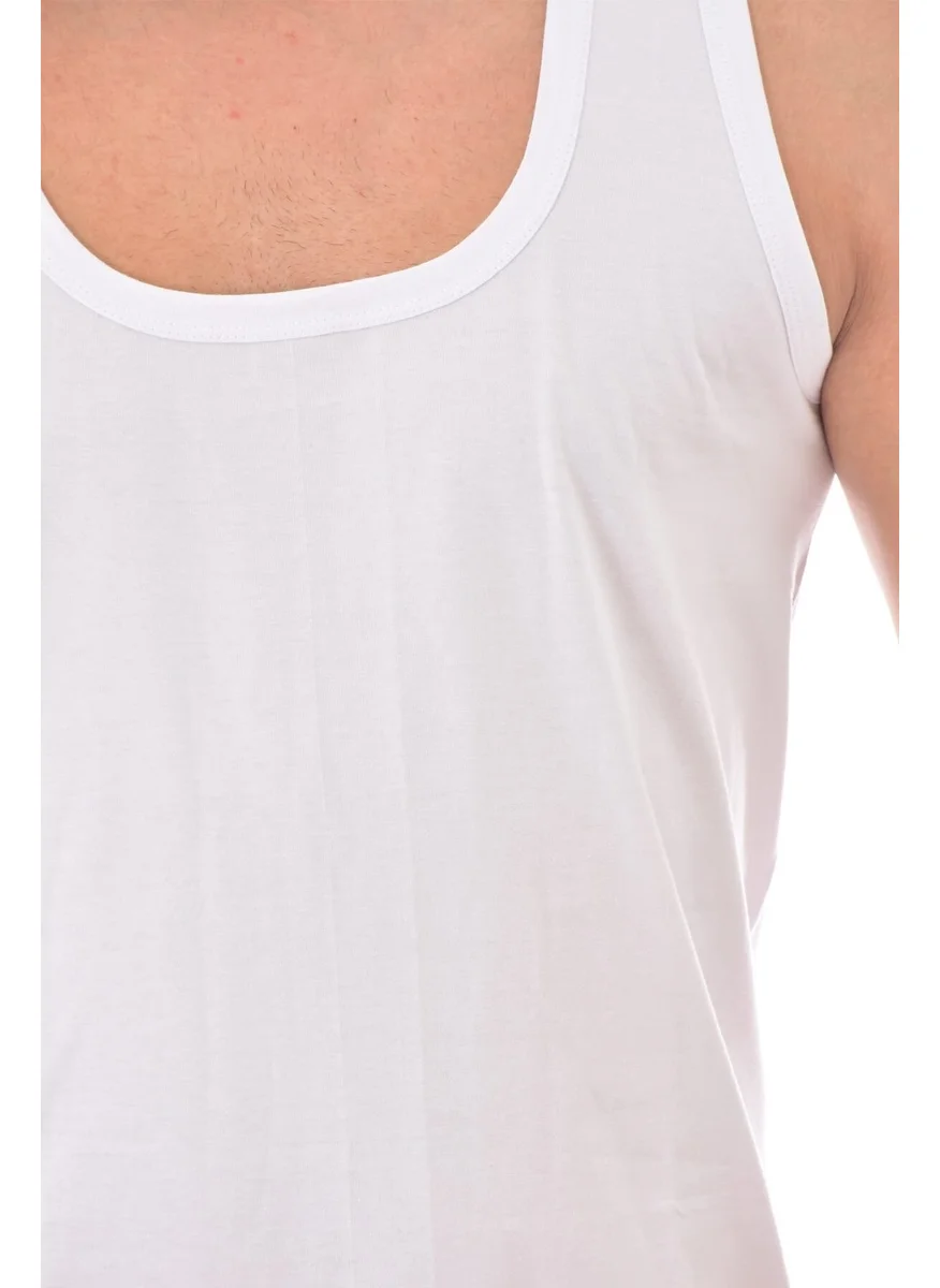 Tutku 6 Pieces 0101 Men's Combed Cotton Athlete White