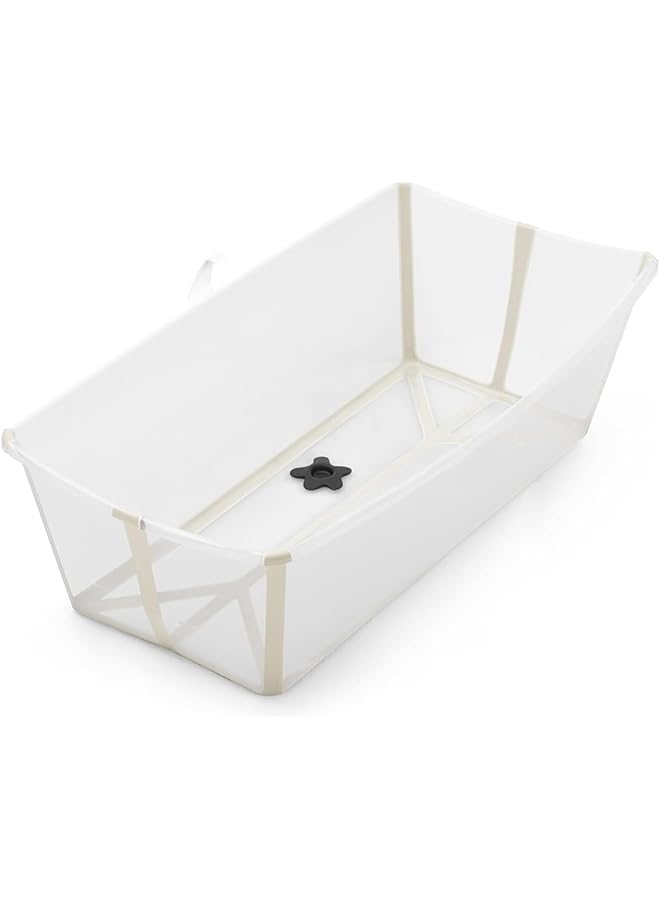 erorex Flexi Bath X Large Sandy Beige Spacious Folding Tub Lightweight And Easy To Store Convenient To Use - Image 1