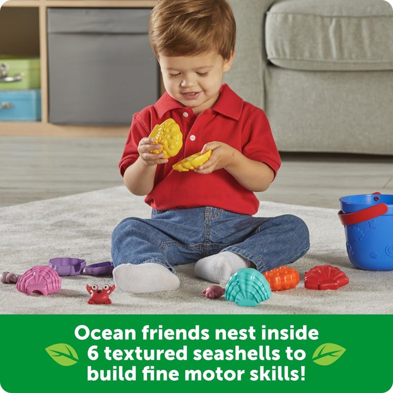 Learning Resources Ocean Emotions Seashells, Ocean Animals Figures, Seaside Game, Sand Toys, Sensory Toys, Sensory Bin, Toddler Outdoor, Preschool Classroom Must Haves, Montessori - Image 3