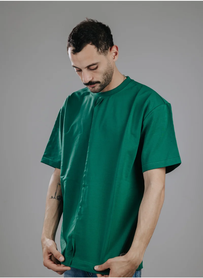 سناج فيس Snugface The Line Oversized Tshirts, Green, SF15-7GRN-L