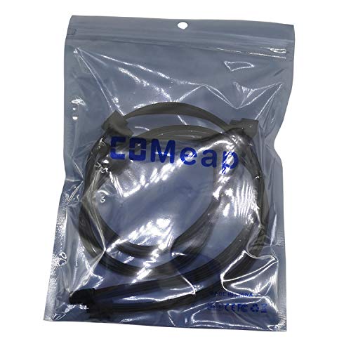 COMeap (2-Pack) SATA Power Cable for Lenovo Motherboard, ATX Mini 4 Pin to 2X Right-Angle SATA Hard Drive HDD Adapter 17.7-inch(45cm) - Image 5