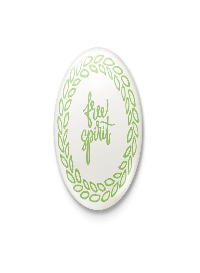 شارة الروح الحرة مع دبوس أمان خلفي